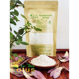 Tinh bột củ sen nguyên chất nhà làm, 100% từ củ sen tươi