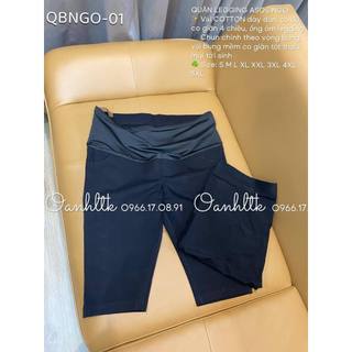 ( 40-95kg) Quần bầu ngố - Quần bầu mùa hè chất cotton co giãn thấm hút mồ hôi - Bigsize OanhLTK