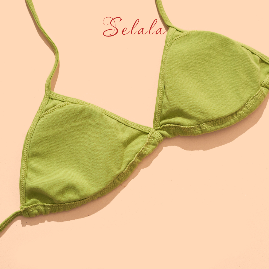 Áo Bra Selala Coton Mềm Thiết Kế Thắt Dây Sexy Mút 1cm BS13 | BigBuy360 - bigbuy360.vn