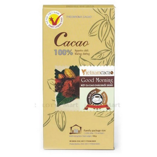 Bột Cacao Vietnamcacao Good Morning/ Good Night 150G