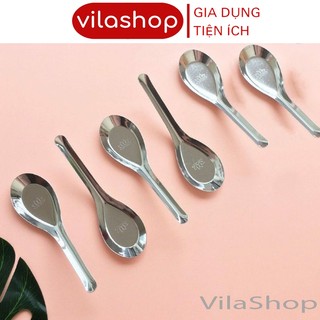 Thìa Ăn Inox, Muỗng Ăn Phở Inox Cán Trơn, Thìa Phở Loại Đẹp