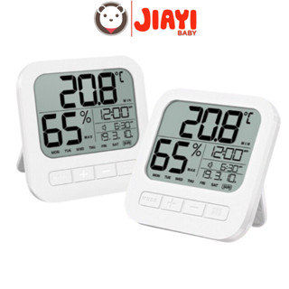 Nhiệt ẩm kế điện tử phím cơ Jiayi Baby đo nhiệt độ và độ ẩm phòng ngủ cho bé (bảo hành 6 tháng)