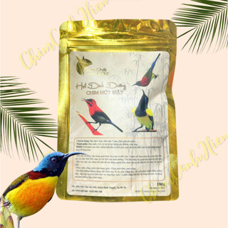 Cám thức ăn chim hút mật hạt dinh dưỡng gold - cám chất gold 100gr