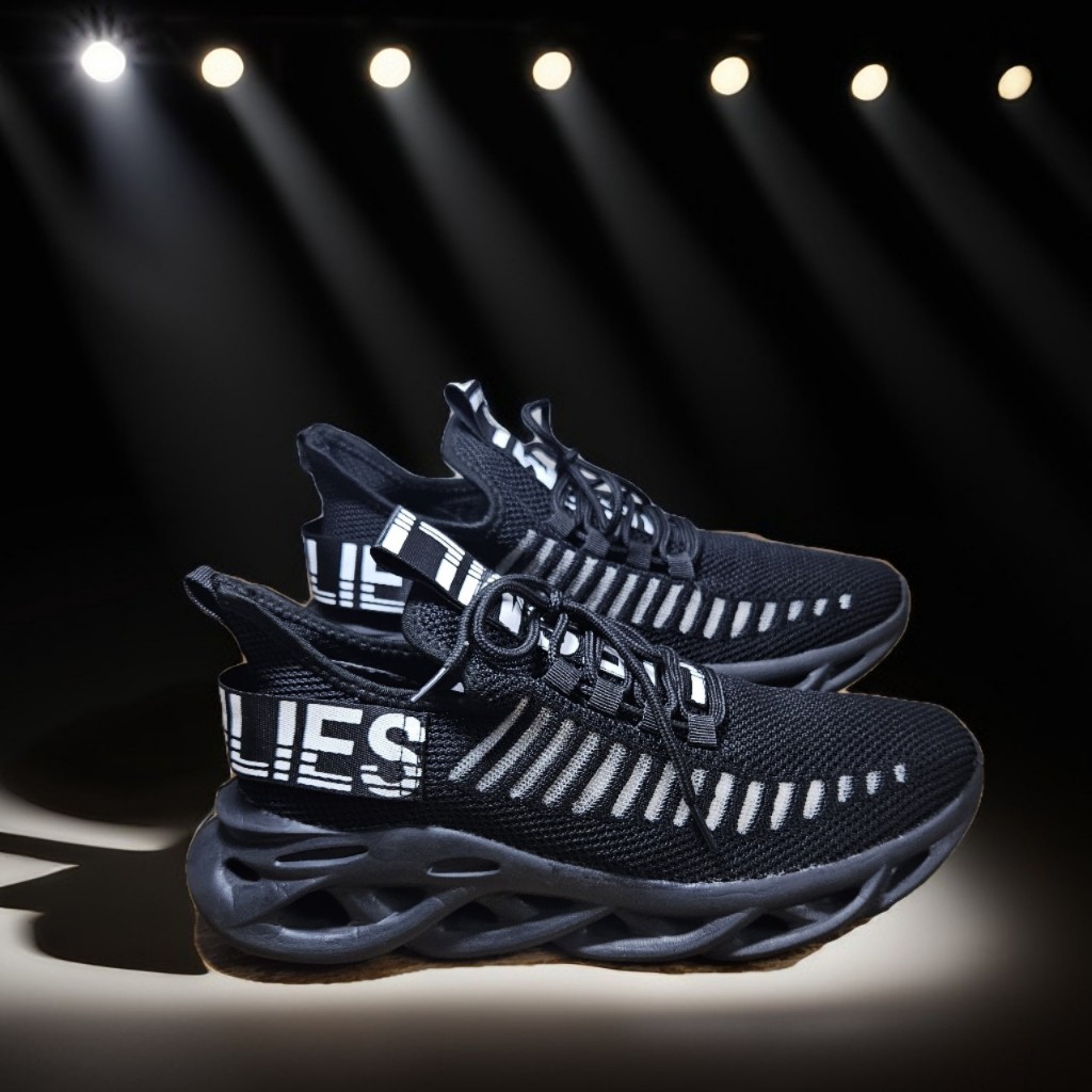 Giày Si Auth Thể Thao Liesmlies Màu Đen Siêu Nhẹ - Size 41 (GT19T4)