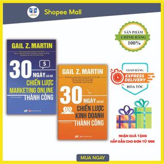 Sách - 30 Ngày Giải Mã Chiến Lược Marketing Online + Kinh Doanh Thành Công ( 2 Cuốn )