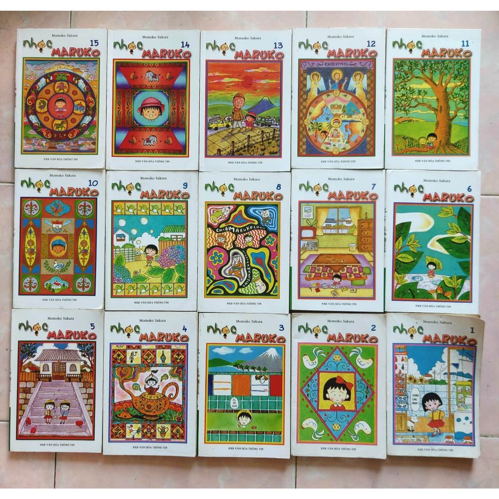 Truyện tranh - Nhóc Maruko - Trọn Bộ 15 Tập