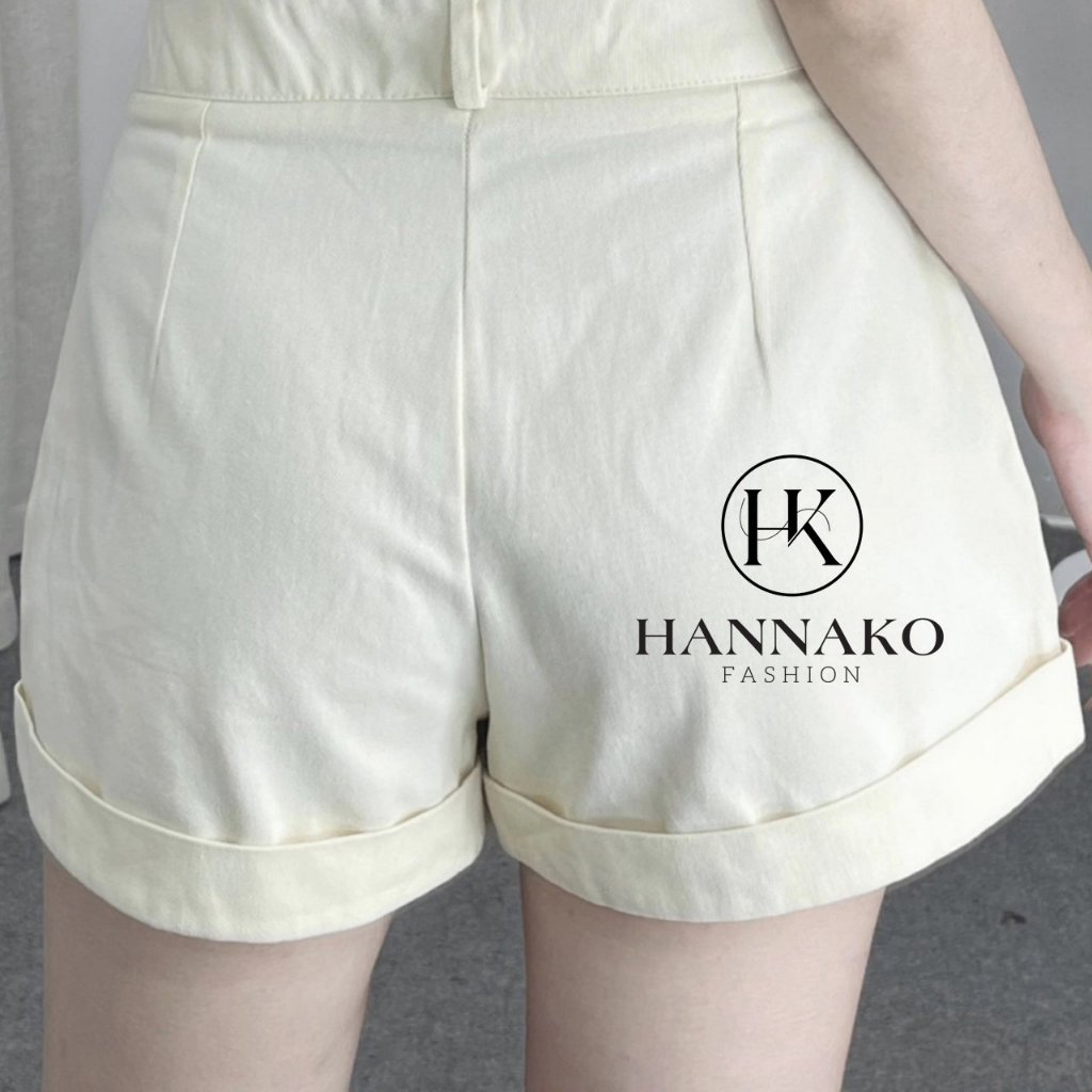 Quần Short KaKi Cạp Cao BigSize Gập Gấu Quần Đùi Sắn Gấu Phong Cách Hàn Quốc 128 | BigBuy360 - bigbuy360.vn