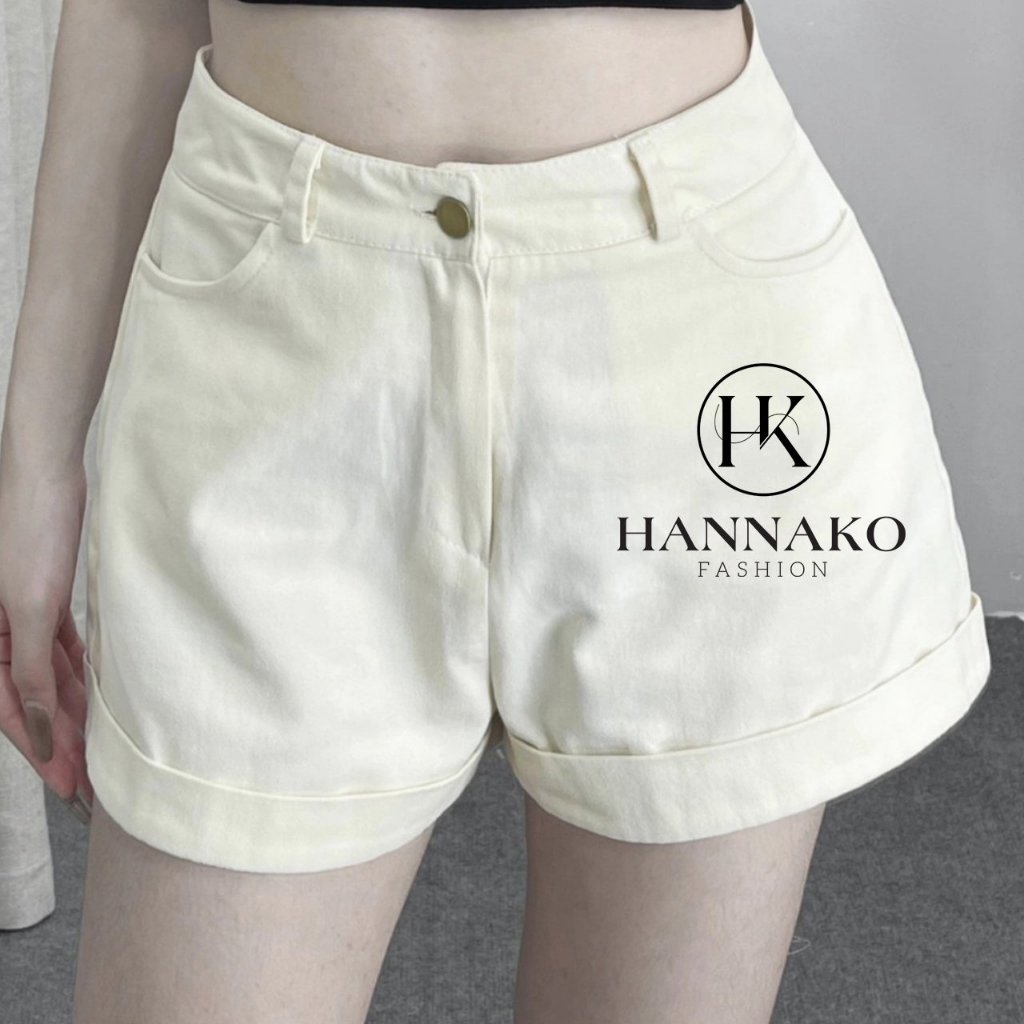 Quần Short KaKi Cạp Cao BigSize Gập Gấu Quần Đùi Sắn Gấu Phong Cách Hàn Quốc 128 | BigBuy360 - bigbuy360.vn