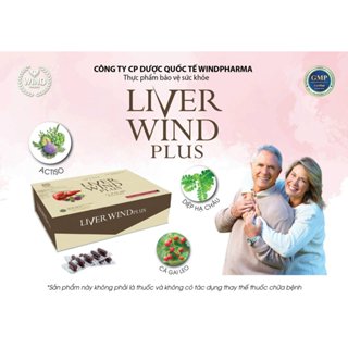 Viên Uống Giải Độc Gan LIVER WIND PLUS - Giúp Giải Độc Gan, Mát Gan