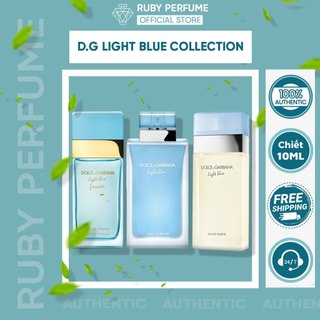 Nước Hoa Nữ Dg Light Blue Edt| Light Blue Intense| Light Blue Forever Pour Femme- RubyPerfume