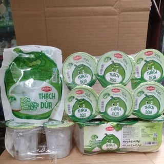 Thạch dừa ánh hồng túi 400g/ lốc 900g