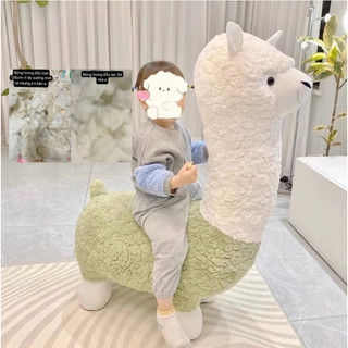   SẴN GIAO NGAY_BẢN CAO CẤP  Camel Alpaca Chair | Ghế lạc đà Alpaca siêu cấp đáng yêu 
