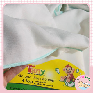 Khăn tắm 6 lớp cho bé, khăn tắm fanny cho bé