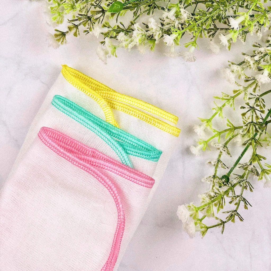 KHĂN TẮM 6 lớp cho bé, khăn tắm Fanny cho bé