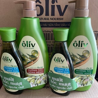Dầu gội ôliu oliv 650ml tặng kèm sữa tắm 250ml hoặc xả 125ml