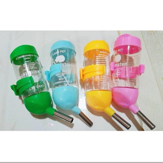 Bình nước bi 80ML cho haster, thỏ, nhím, sóc, bọ ú nhiều màu sắc
