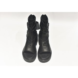 Giày sandal boot nữ dây kéo