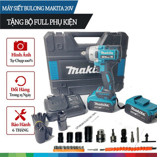 Máy Siết Bulong Makita 20V - Động cơ không chổi than