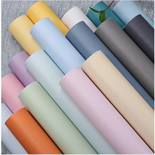 10m Giấy dán tường một màu tùy chọn màu 💖 NHIỀU MẪU 💖 10m decal dán tường màu trơn có keo sẵn