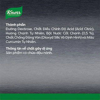 Bột chanh knorr gói 100G