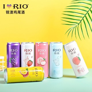 Nước uống trái cây hoa quả lên men Rio (dạng lon 330ML)