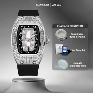 Đồng hồ nữ hanboro l977 chính hãng | tặng kèm bóp đựng đồng hồ