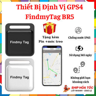 Thiết Bị Định Vị GPS FindmyTag BR5 Không Dây, Định Vị Toàn Cầu, Chống Thất Lạc Đồ Đạc, Dùng Trên Cả IOS Và Android