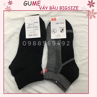Combo 10 đôi tất ngắn cổ nam nhiều màu