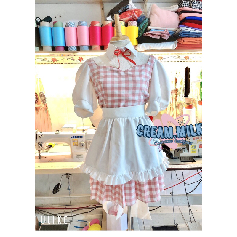 <SẲN SZ SM>Trang phục cosplay Marin Maid & Inui senpai Maid <Set Gồm 5 món>_