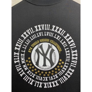 TEE THUN NEW ERA - NY LA MÃ ĐEN ( AUTH )