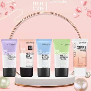 Mẫu mới - Kem Lót Kiềm Dầu Dưỡng Ẩm CATRICE Primer Catrice kiềm dầu, giữ lớp nền và làm đều màu da