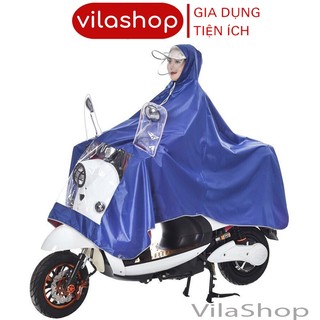 Áo Mưa Có Kính Chắn Nước Cánh Dơi Chống Thấm, Áo Mưa 1 Người Có Túi Chùm Gương Chiếu Hậu Phản Quang