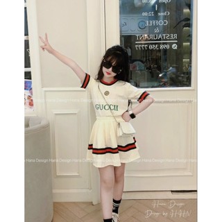 set váy gucci bé gái xinh (16-43kg)
