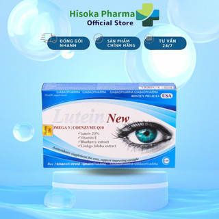 Viên uống bổ mắt lutein new - hộp 30 viên tăng cường thị lực, sáng mắt, đỡ mỏi mắt