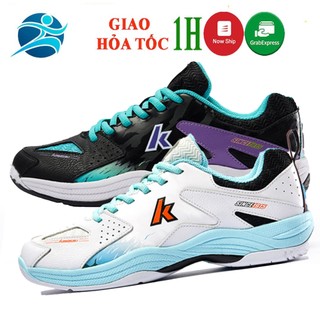 Giày cầu lông Pickleball Kawasaki B3333 3 màu dành cho nam và nữ bảo hành 12 tháng nhẹ êm chân thoáng khí bám sân tốt 
