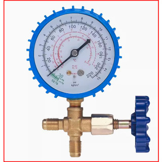Đồng hồ gas đơn xanh áp thấp