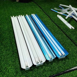 Máng đèn tuýp led t8 có choá 1.2m đơn và đôi công suất 18w/22w hàng tốt giá rẻ!