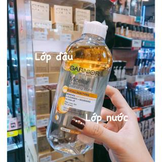 Tẩy trang Garnier 400ml vàng dầu