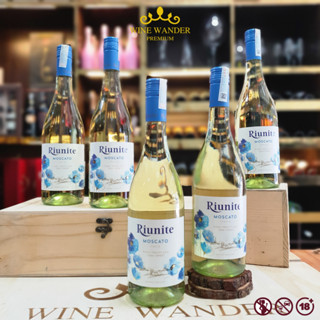  Rượu Vang Trắng  Đỏ  Hồng Ngọt Sweet Wine Rượu Vang Ý Riunite 6 - 8% 750ml - Wine Wander 