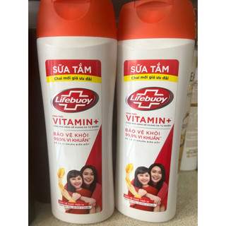 Sữa tắm lifebuoy 350g diệt khuẩn chăm sóc da