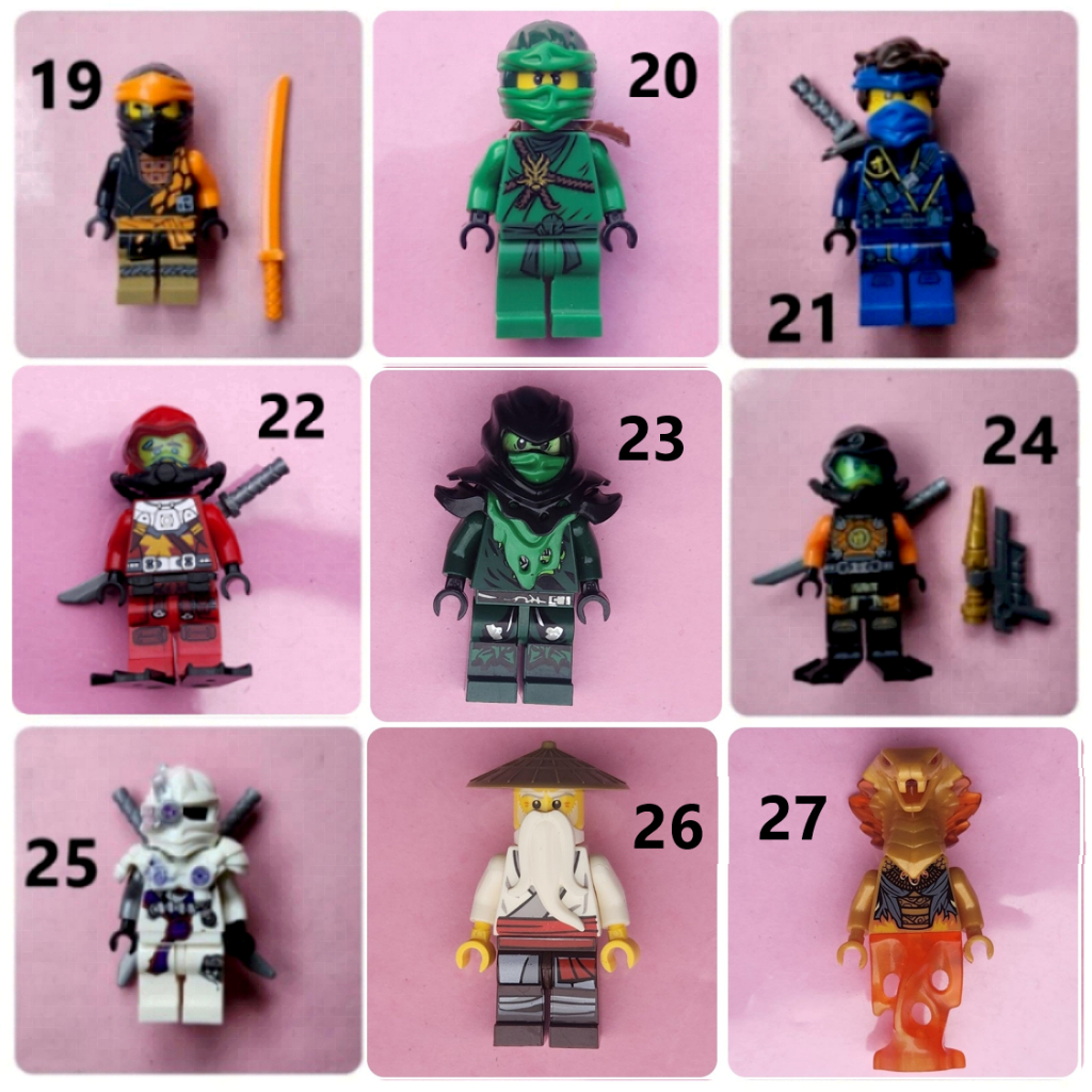 Minifigures Ninjago mẫu 3