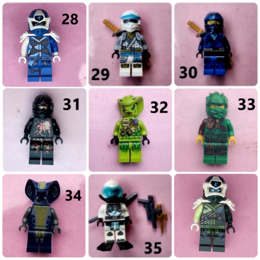 Minifigures Ninjago mẫu 3