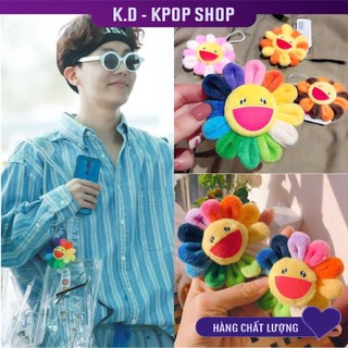 Hoa Mặt Trời Cười Kaikai Kiki K.D KPOP - SHOP Móc Khóa Cài Áo Cài Túi Phong Cách Giống J-Hope