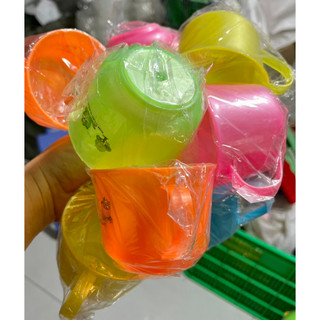 🥤combo 10 ca uống nước nhựa dẻo, miệng rộng tiện lợi