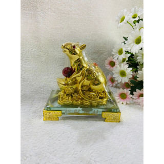 Tượng 12 con giáp xi vàng