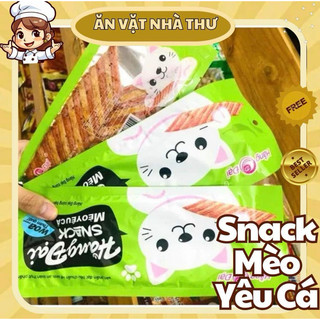 Snack mèo yêu cá hằng đại , snack ăn vặt 2k cổng trường