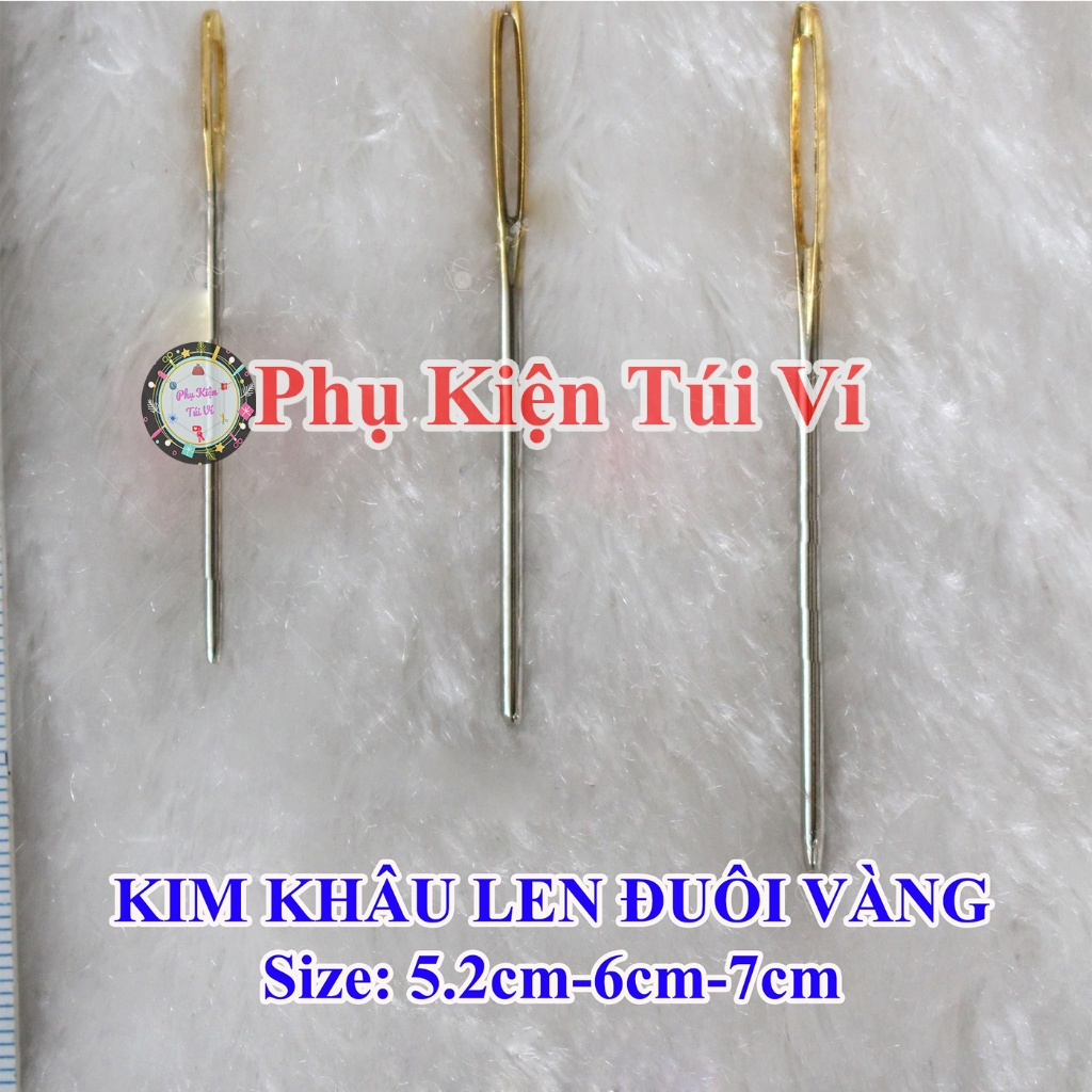 Kim khâu len đuôi vàng