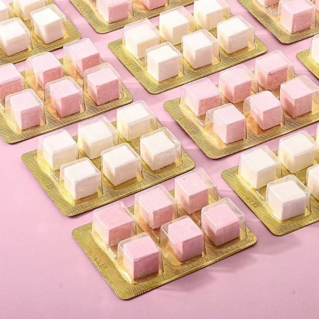 1 vỉ kẹo cube sữa bò siêu ngon