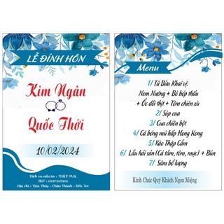 Thực đơn - Menu tiệc