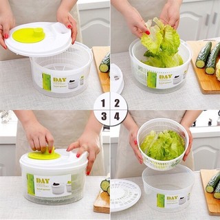 Rổ quay rau, Dụng cụ quay ráo rau, Dụng cụ quay rau li tâm